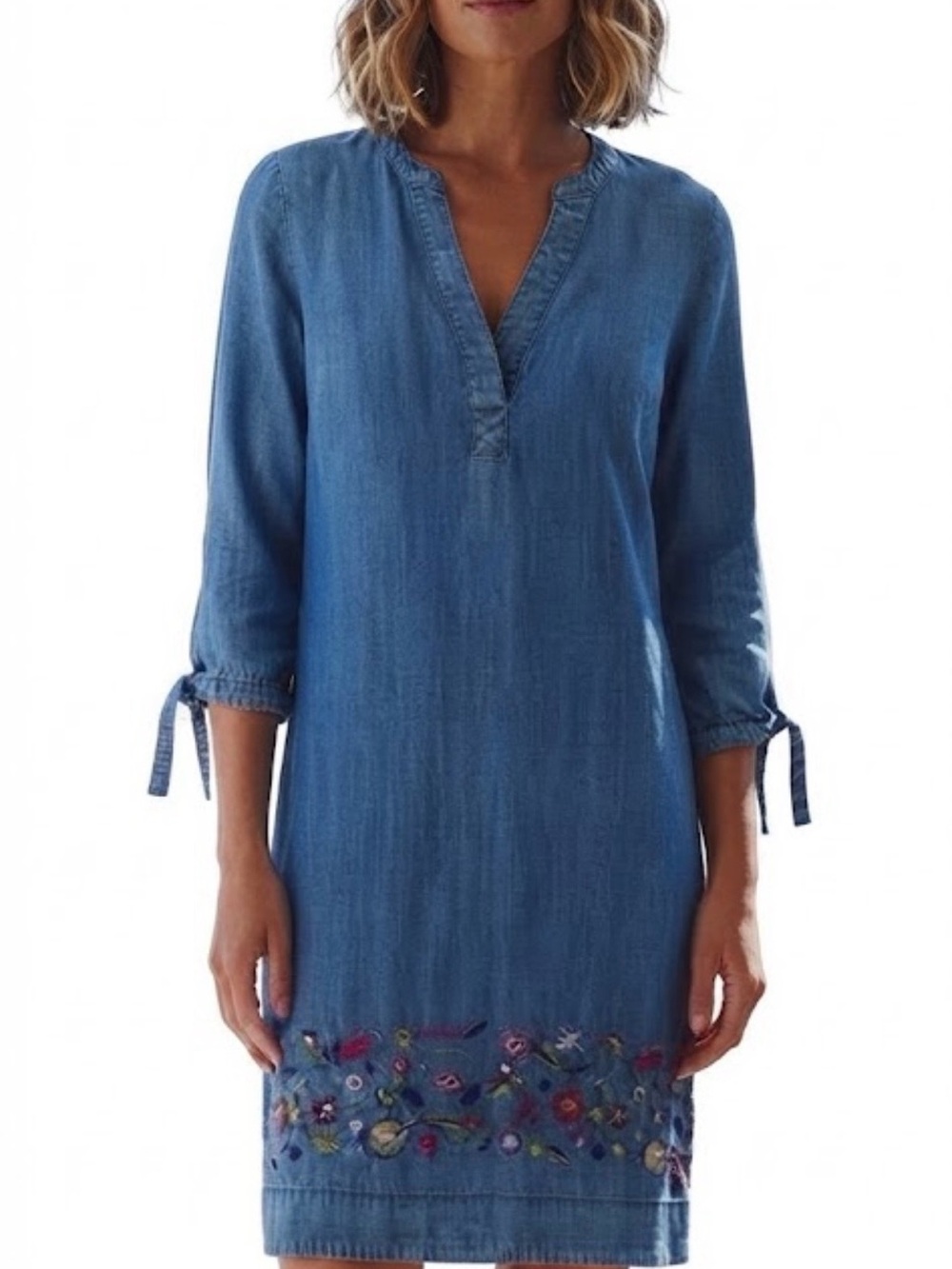 Simply Southern Denim like Blue dress.